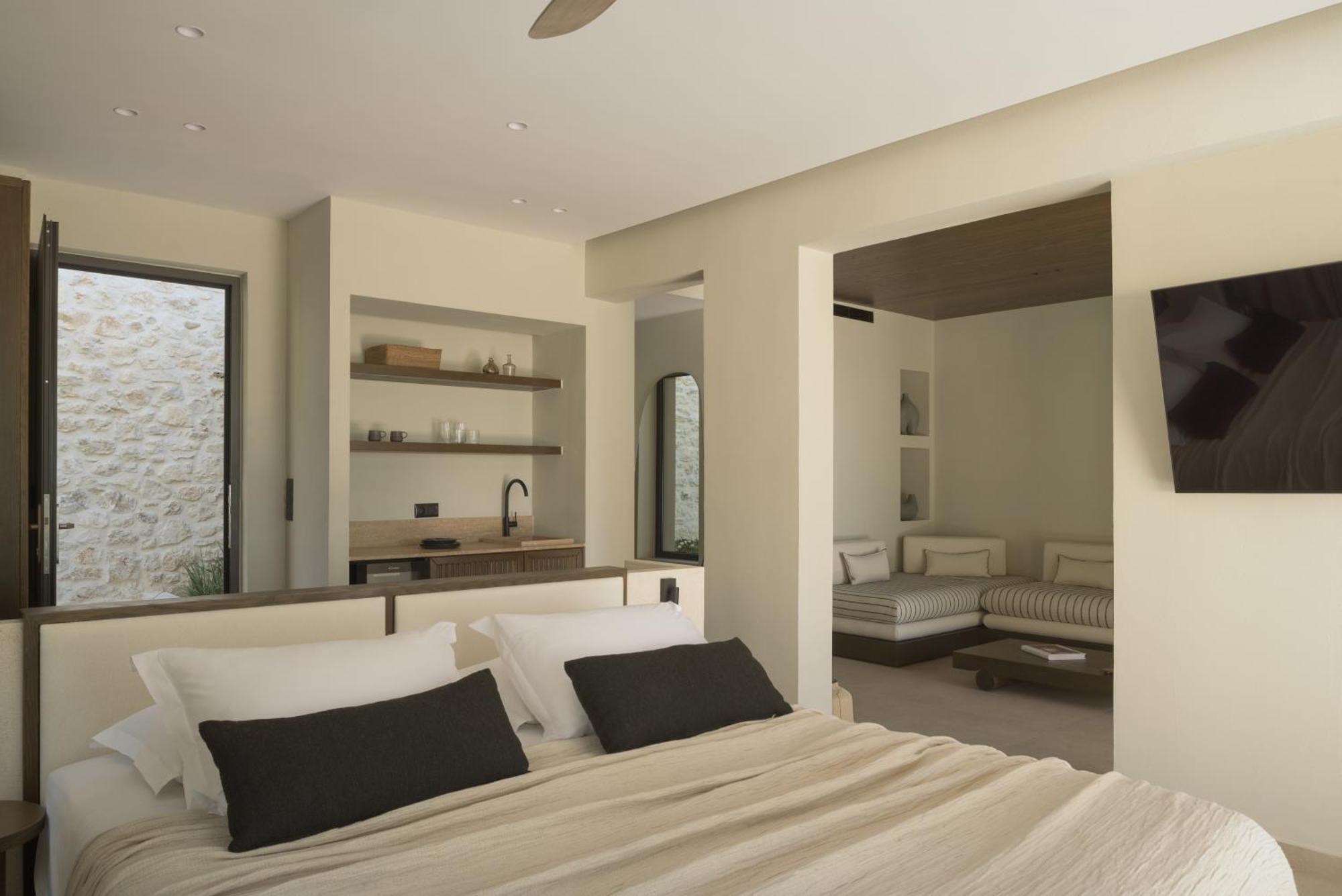 Dyo Beach Suites Rethymno Esterno foto