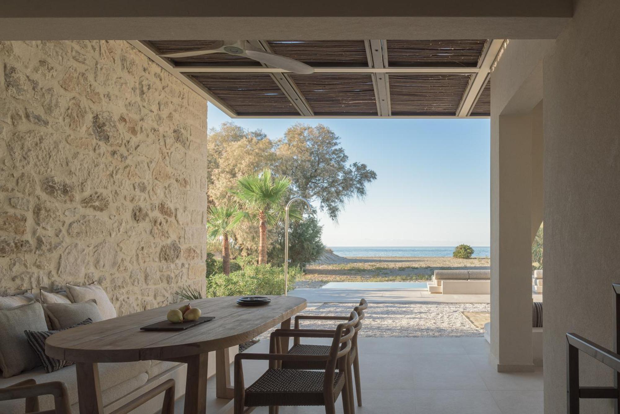 Dyo Beach Suites Rethymno Esterno foto