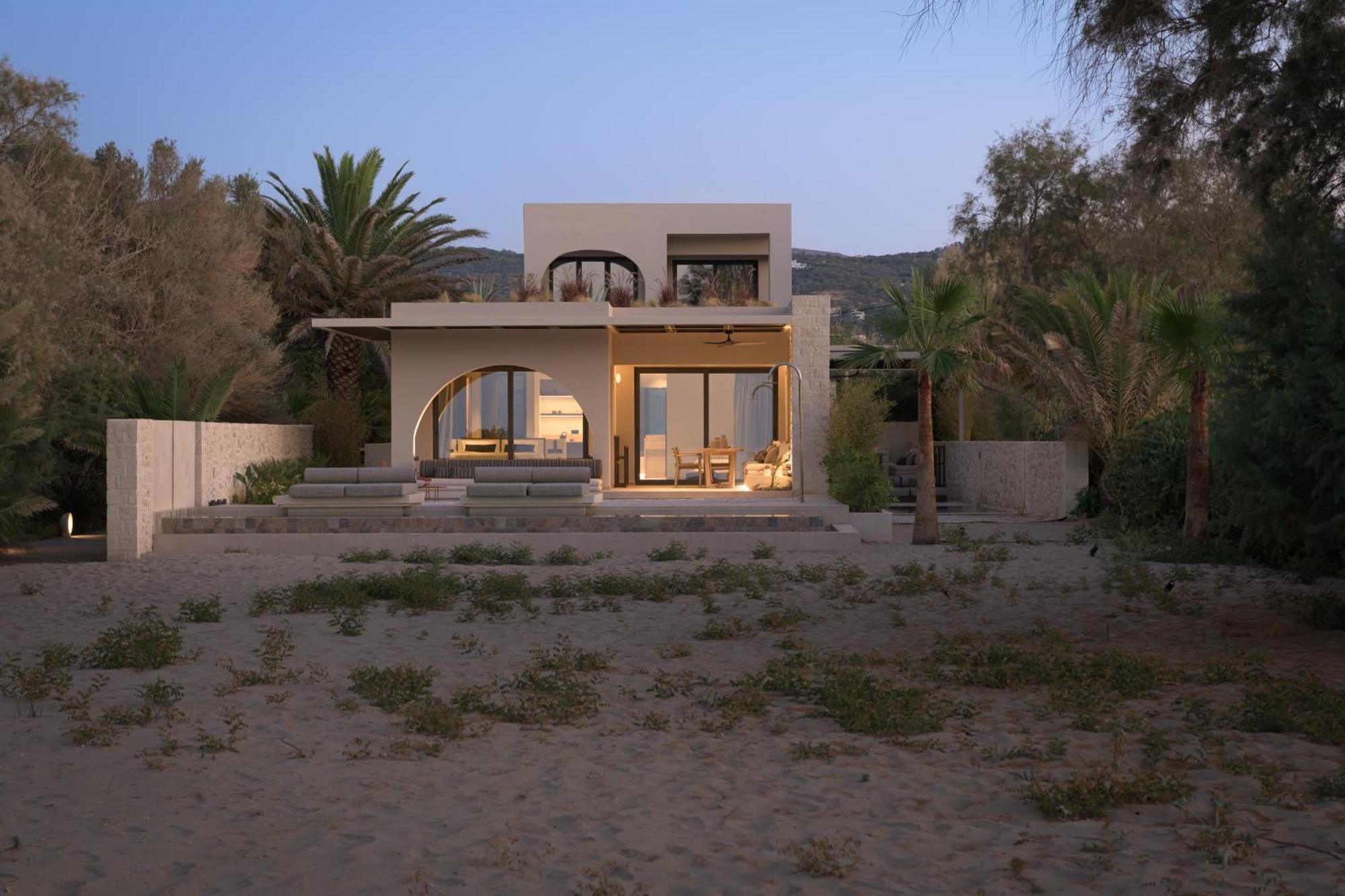Dyo Beach Suites Rethymno Esterno foto