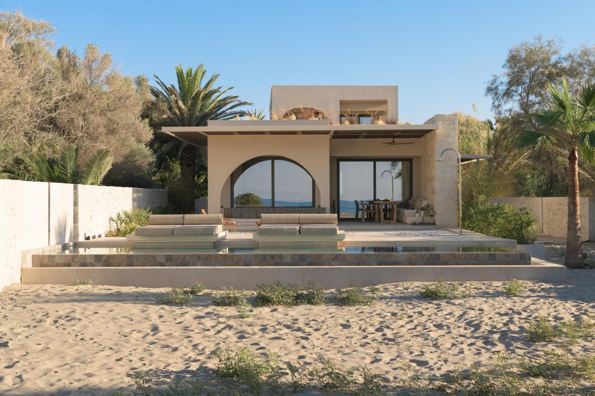 Dyo Beach Suites Rethymno Esterno foto