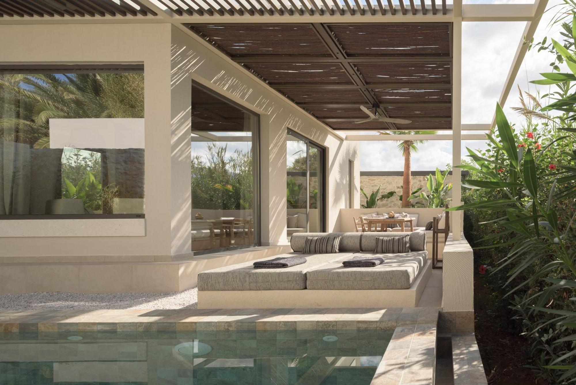 Dyo Beach Suites Rethymno Esterno foto