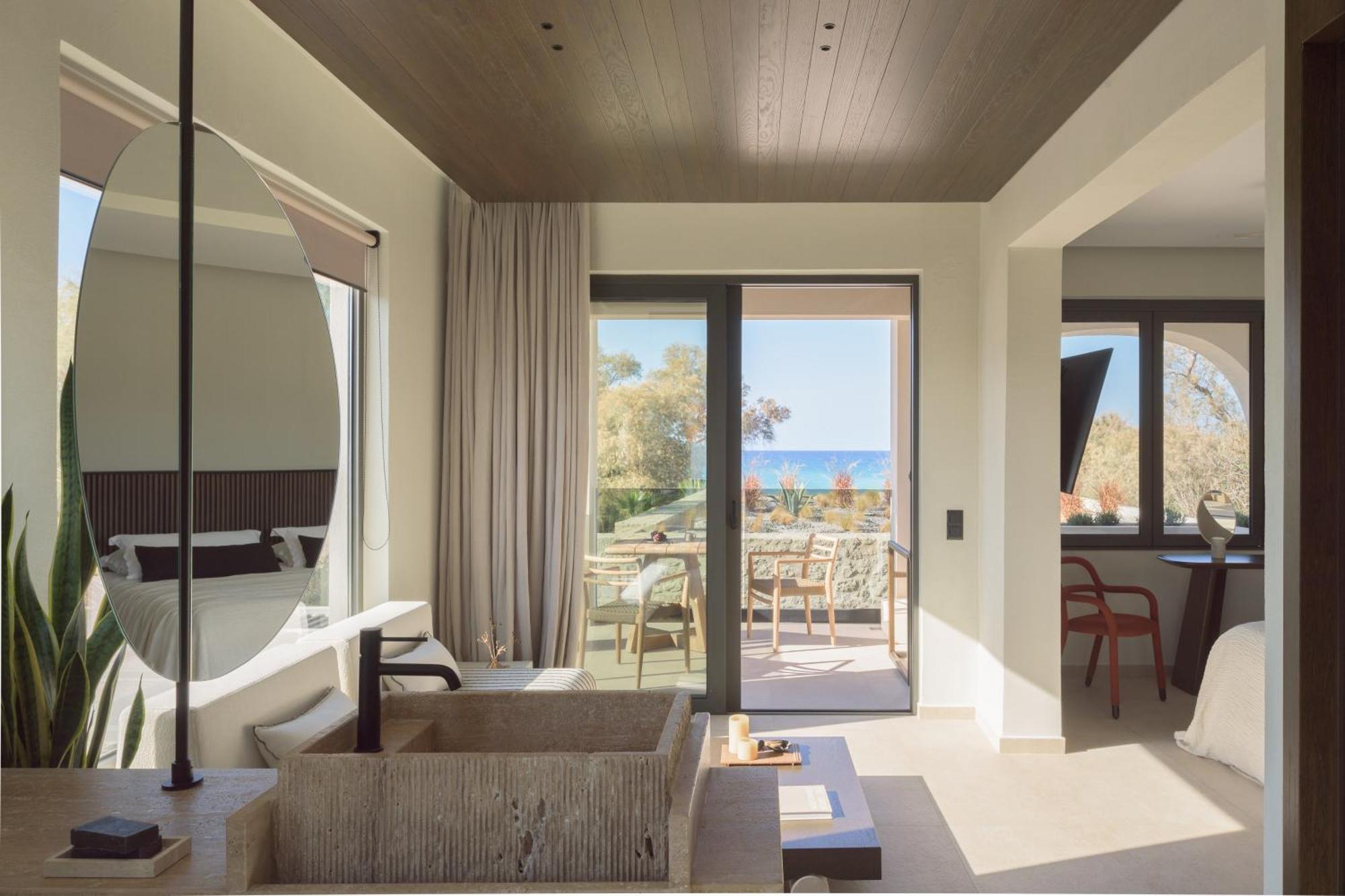 Dyo Beach Suites Rethymno Esterno foto