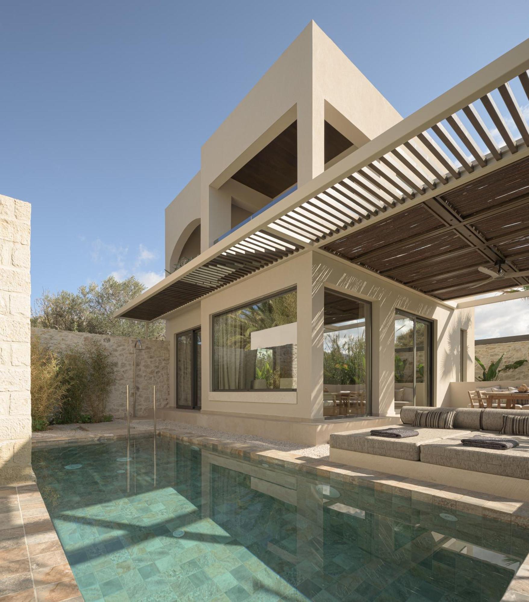 Dyo Beach Suites Rethymno Esterno foto