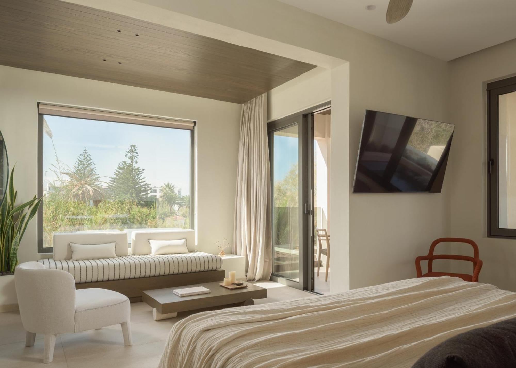 Dyo Beach Suites Rethymno Esterno foto