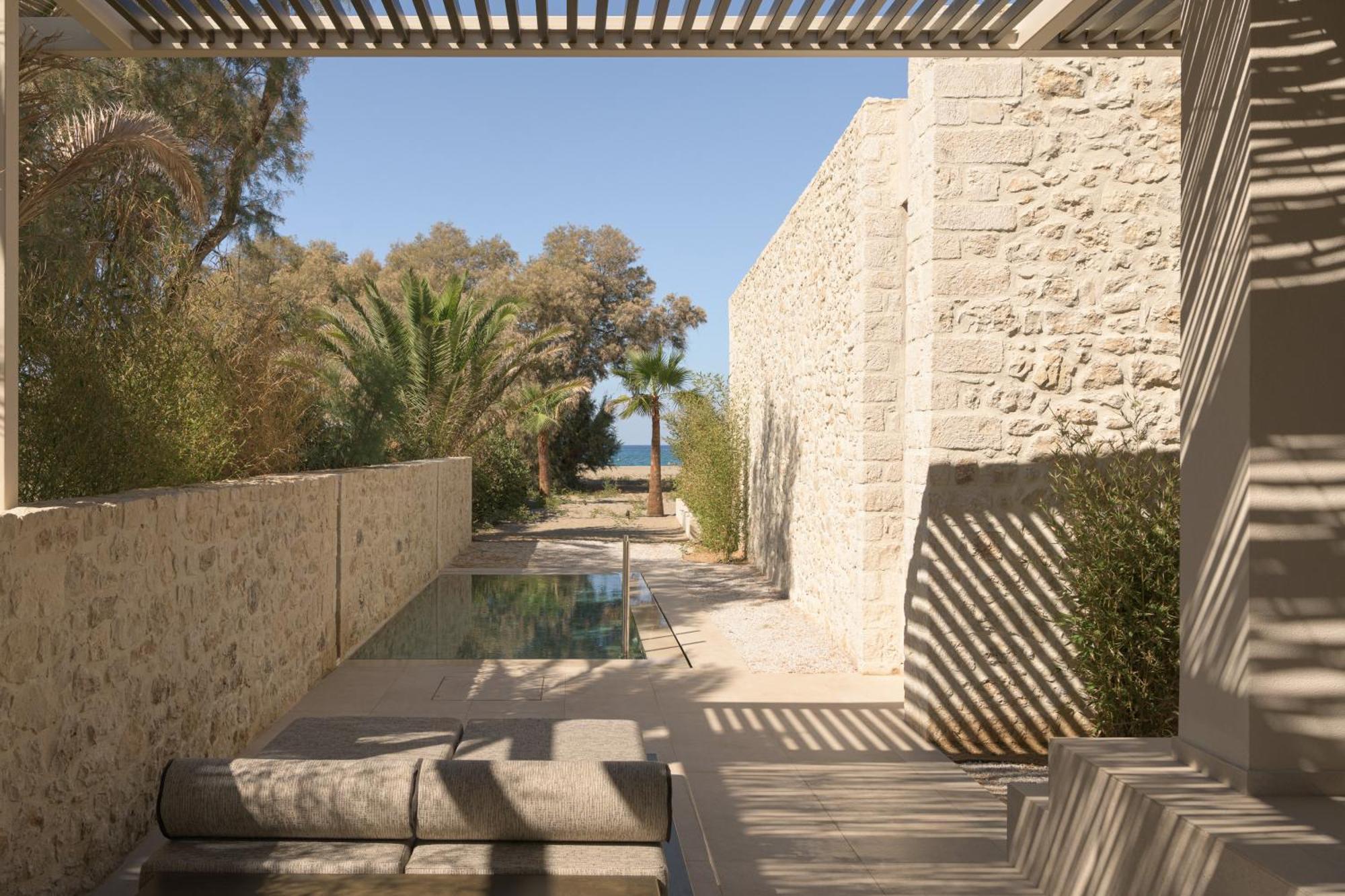 Dyo Beach Suites Rethymno Esterno foto