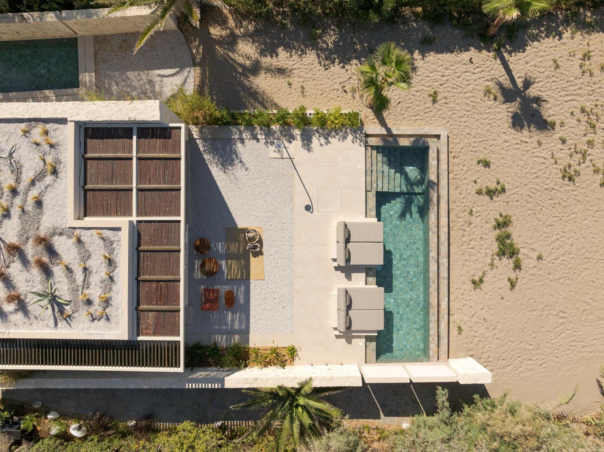 Dyo Beach Suites Rethymno Esterno foto