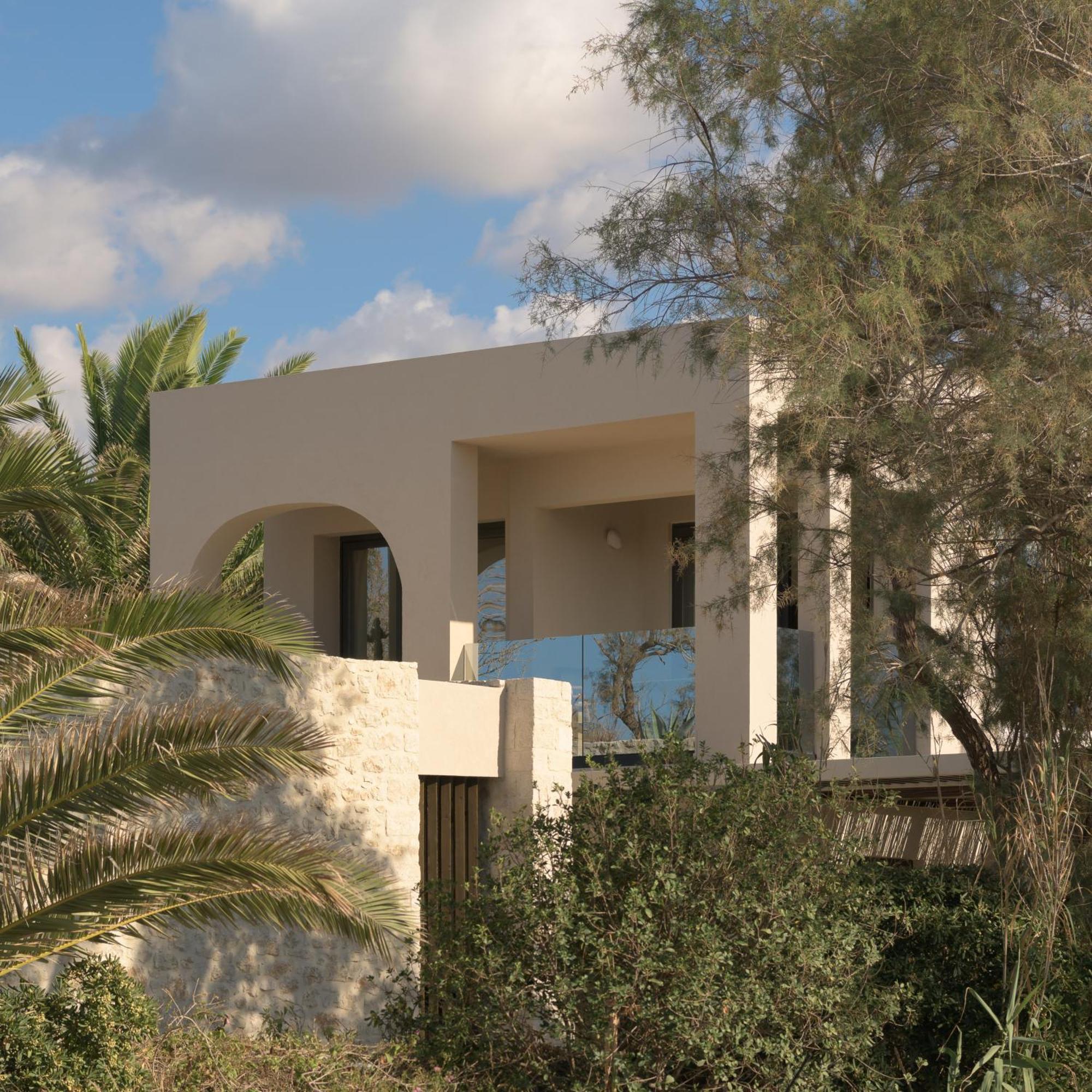 Dyo Beach Suites Rethymno Esterno foto